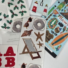 Lot Stickers Mrs. Grossman’s Sandylion Stickopotomous Scrapbooking Kids Crafts