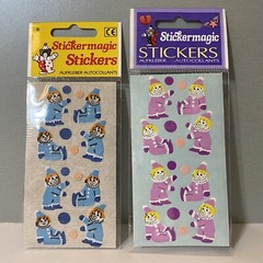 Stickermagic Clown Stickers Fuzzy +