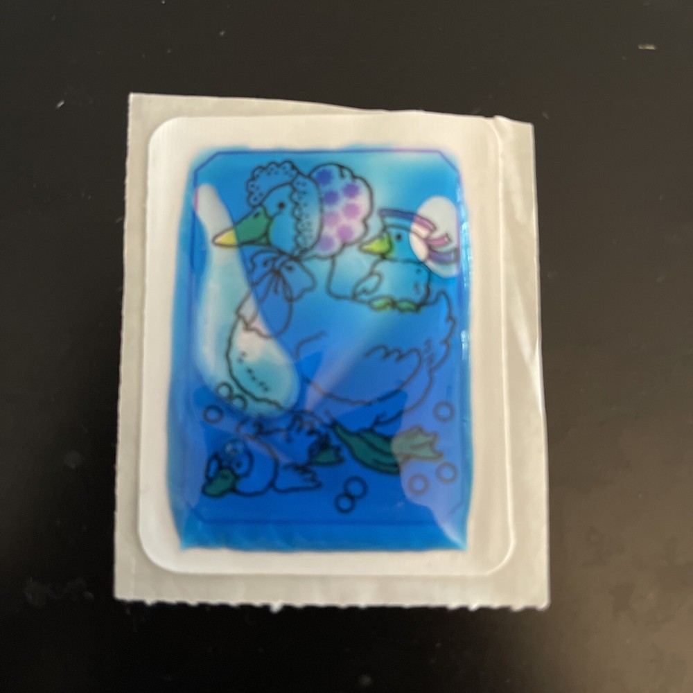 Vintage Sticker Water Stick-Ons Mother Noteworthy Goose Rare