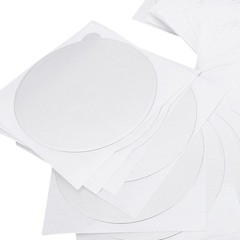2-50PCS Aluminum Foil Seal Stickers Strong Self Adhesive Seal For Packaging