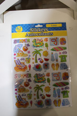 Laser Summer Beach 62PC Floaties Ice Cream Beach Chair Ball Shells Scrapbooking