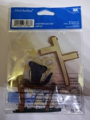 Jolee’s Boutique Disney Western Mickey 3D Dimensional Scrapbook Stickers #DJBV06