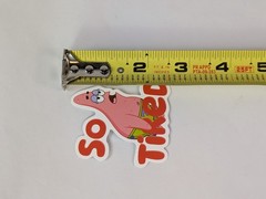 Set Of 7 Stickers Patrick Star SpongeBob SquarePants Assorted Sticker Designs