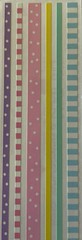 PASTEL Design Line Border Stickers (6pc)Mrs.Grossman’s•Stripes •Borders•Dots•