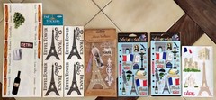 Mixed Lot PARIS, FRANCE Travel Stickers: Frances Meyer, Jolee’s, Stickopotamus