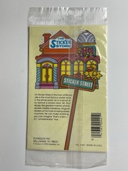 1983 Vintage Sticker Store McDonald’s Ronald McDonald Sealed Sticker Pack