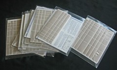 Creative Memories NATURAL /WHITE SPARGO WRITE AGAIN CORRECTION PAPER / STICKERS
