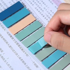 Colourful Index Tabs Translucence Sticky Note Adhesive Sticky Pad Memos Pad