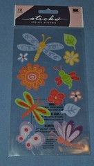 Sticko12 piece glitter sticker set – Bug Jungle – combined shipping