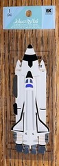 VERY RARE Jolees Mini SPACE SHUTTLE SHIPS Stars Moon Astronaut Travel Scrapbook