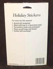 Vintage Christmas Stickers 1980s Forget me Not American Greetings Antique TOYS!