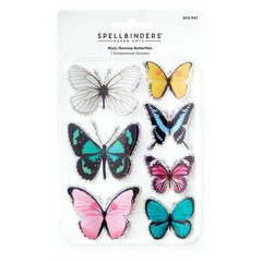 Spellbinders Stickers – Misty Morning Butterflies, SCS-347