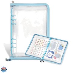 Sticker Organizer Binder Storage Book A5 Reusable Sticker Book Collecting Hol…