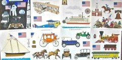 Mrs Grossman Vintage 6×6″ ‘Great Adventure’ Series (c-2001) Set or Your Choice