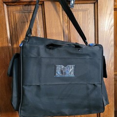 Creative Memories Memory Mate Carryall Bag Shoulder Strap Waterproof Black EUC