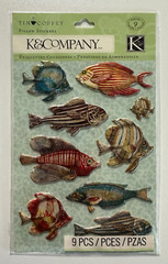 K & Company Pillow Stickers-Variations-Susan Winget, Happy Trails, Tim Coffey