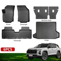 Floor Mats for GMC Terrain & Chevy Equinox 2018-2024 (Excludes EV) – Custom F…