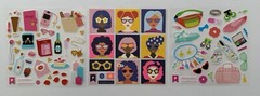 Stickiiclub & Pipsticks 40 Sheet People And Accessories Sticker Bundle Two