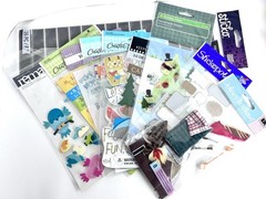 Scrapbook Mixed Lot, Camping, Picnic, Birds, Carnival, Words Stickers-Mostly New