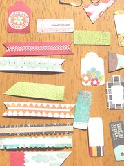 Hat Pins Scrapbook Embellishments Basic Grey Tags 40+ piece Card Making Altered