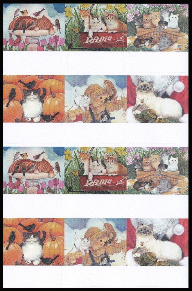 Stickers – Cat Kitten – Any Occasion CL009