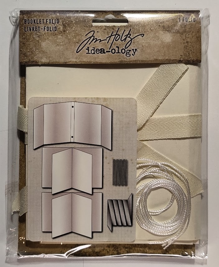Tim Holtz Idea-ology Booklet Folio – TH94364 – Scrapbook Album Kit – NEW Sealed