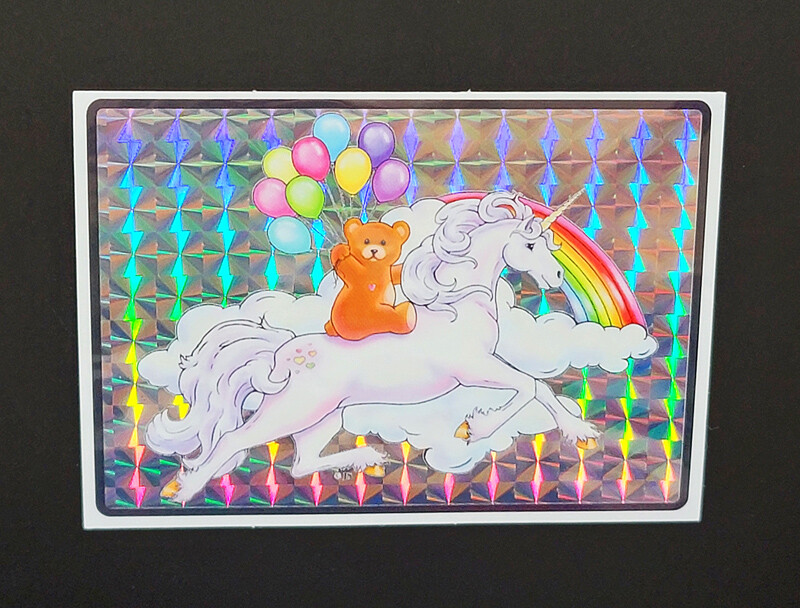 Miss Midie Prism Rainbow Unicorn Teddy Bear Balloons Vending Sticker My Artwork