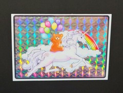Miss Midie Prism Rainbow Unicorn Teddy Bear Balloons Vending Sticker My Artwork