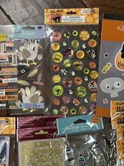 Large Lot Of Jolee’s Boutique Dimensional Halloween Pumpkins Fall Stickers
