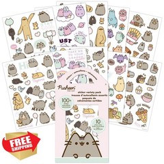 Pusheen Sticker Variety Pack, Collectible Fun Stickers