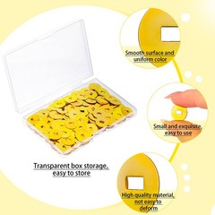 500 Pcs Brass Washers for Paper Fastener Brass Fasteners Scrapbooking Brads roun
