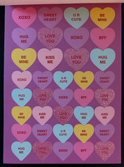 RECOLLECTIONS VALENTINE’S DAY STICKER BOOK 263 PC STICKERS 12 SHEETS ROMANCE