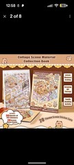 (4) 20 Sets Kawaii 3D Sticker Scene Book Cute Make Own Shop Ho LOT Of 4