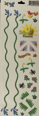 BACKYARD FUN Mylar Stickers Approx.4-1/4″x 11″Miss Elizabeth’s •Camping•Outside•