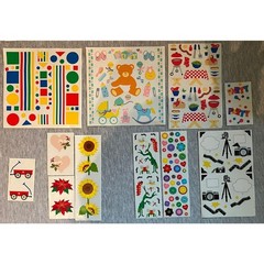Vintage 80s stickers Mrs Grossman’s Lot 1979, 1980s, 1990s 2” 4” 6”
