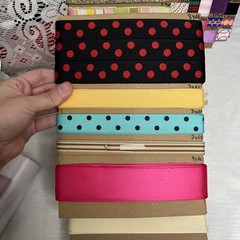 Huge Lot Of 310+ Yds Ribbon For Crafts Scrapbooking Junk Journal; New & Used