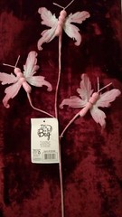 PINK BUTTERFLY SILK ARTIFICIAL FLOWERS