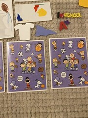 Scrapbooking Supplies Lot – School/Sports Theme