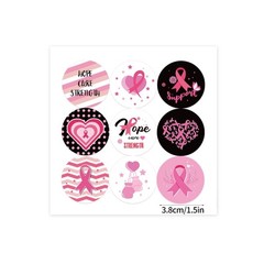 Breasts Cancer Awareness Sticker Pink Sticker Ribbon Sticker for Fundraising