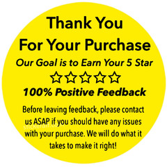2” Stickers Thank You Purchase Ebay Seller Shipping labels for online sellers