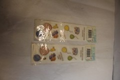 Disney Classic Winnie the Pooh & Friends Stickers Strip Michel Co. Scrapbooking