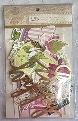 ANNA GRIFFIN «CHARLOTTE COLLECTION» 4-Pack EMBELLISH LOT 70 Pcs NIP HTF (PA25)