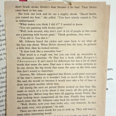 Vintage Ephemera Lot 50 Pages from Different Books Hymn/Recipe/Dictionary/Novels