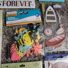 Lot Of Misc Craft Book Stickers Recollections Sticko Jolees Boutique Crafters