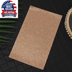 New 12*20Cm Self-Adhesive Rhinestone Sticker Sheet Glitter Trim Applique Crystal