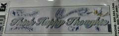 ek success disney adhesive titles Tinkerbell Think Happy Thoughts 6×2 «