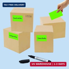 PARLAIM 3 x 5 inch Rectangle Sticker Labels, 250PCS Adhesive Color Coding Sticke