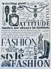 Fashion Style Phrases Rub On Transfers Sticker Planner DIY Crafts Scrapbook