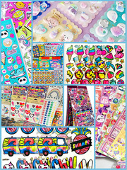 Various Brands Of Stickers, Sandylion Hallmark Eureka Recollections Trend & More
