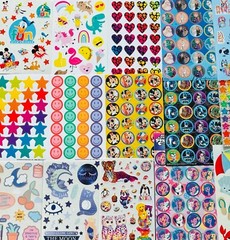 1289+ MEGA Lot of Scrapbooking Stickers Great Variety! Lots Of Themes
